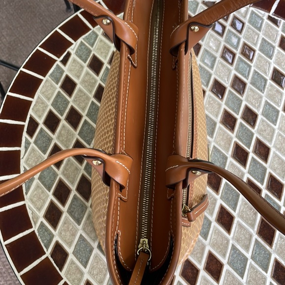 Dooney & Bourke Woven Embossed Leather - Picture 3 of 7